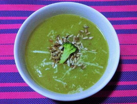 Krem brokułowy na boczku Krem brokułowy na boczku