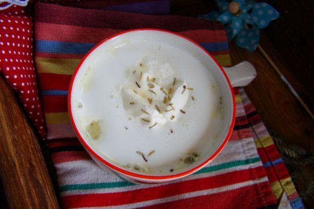 Krem cappuccino z kartofla