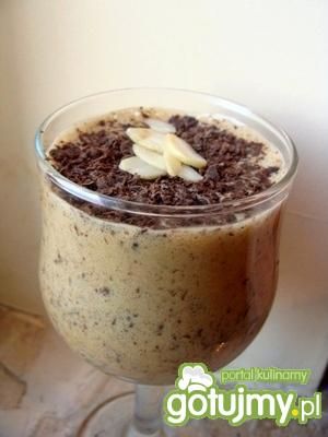 Krem cappuccino z kawałkami czekolady Krem cappuccino z kawałkami czekolady
