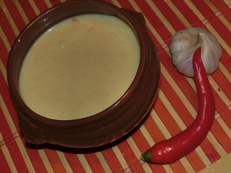 Krem czosnkowy na ostro Krem czosnkowy na ostro