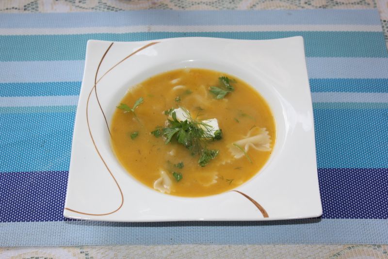 Krem dyniowo-marchewkowy