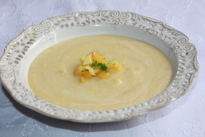 Krem dyniowo-ziemniaczany 