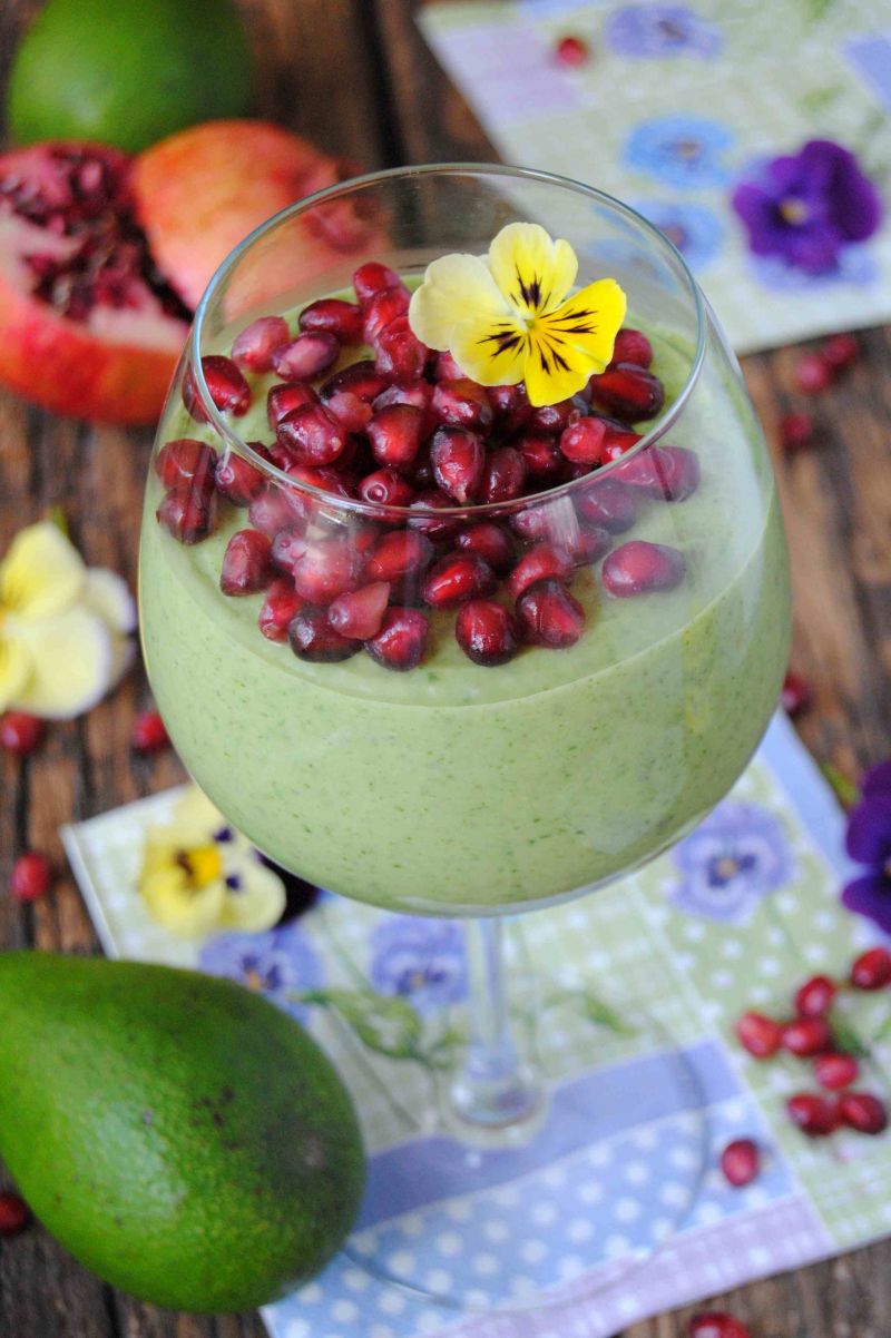 Krem jaglany z awokado