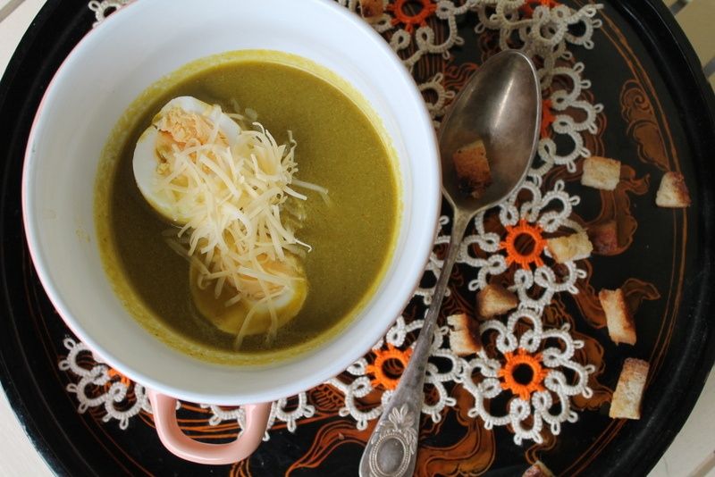 Krem jarzynowo- szpinakowy Krem jarzynowo- szpinakowy