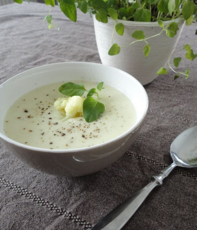 Krem kalafiorowy z pieprzem