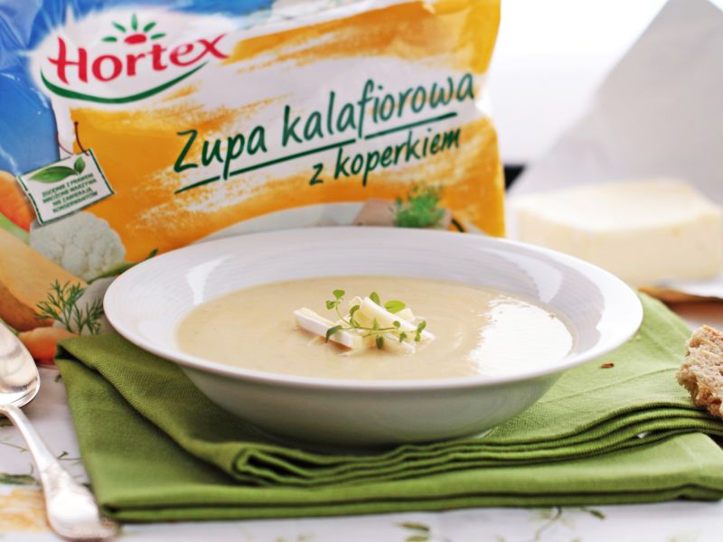 Krem kalafiorowy z serem pleśniowym Krem kalafiorowy z serem pleśniowym