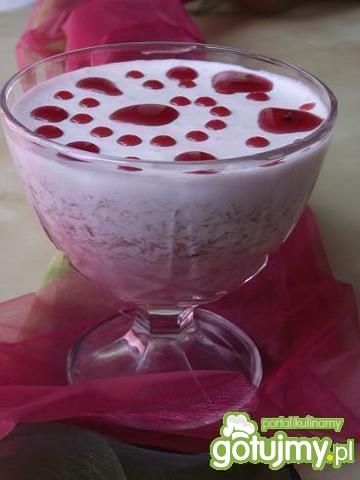 krem malinowy rabarbar krem malinowy rabarbar
