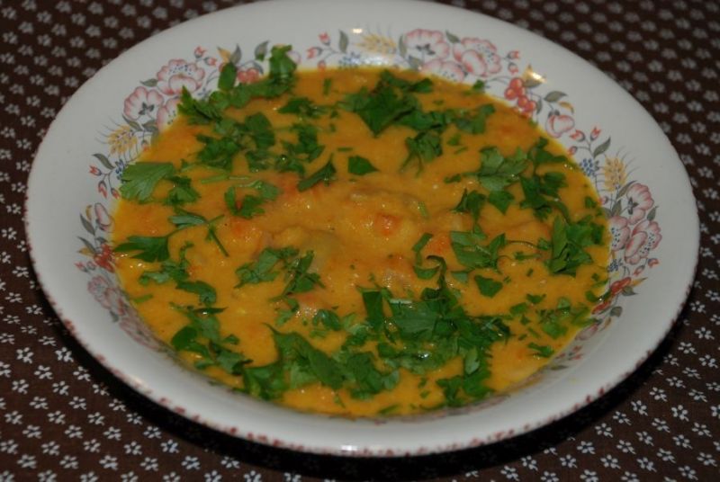 Krem marchewkowo-fasolowy Krem marchewkowo-fasolowy