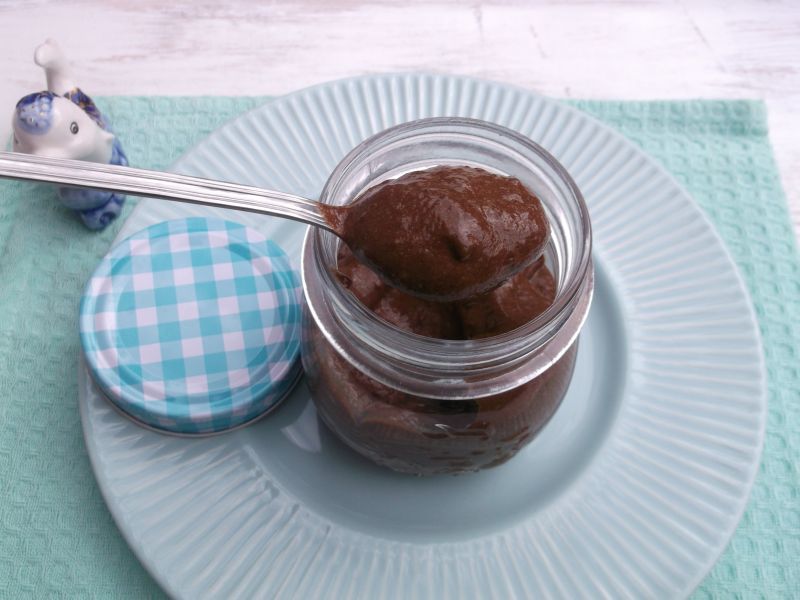 Krem nutella z bananów i kakao