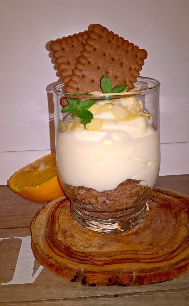 Krem pomarańczowy na bazie mascarpone