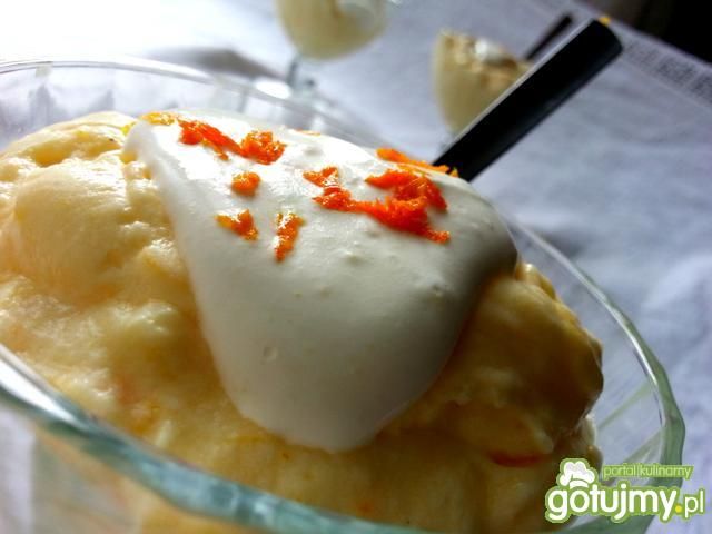 Krem pomarańczowy ze śmietanką Krem pomarańczowy ze śmietanką