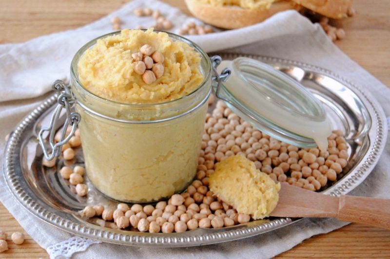 Krem rafaello z ciecierzycy 