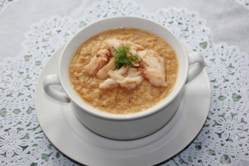 Krem rybny z ziemniakami 