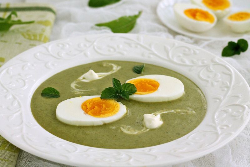 Krem szczawiowo miętowy Krem szczawiowo miętowy