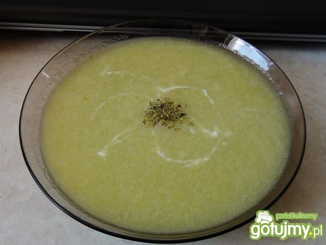 Krem z aromatycznego pora