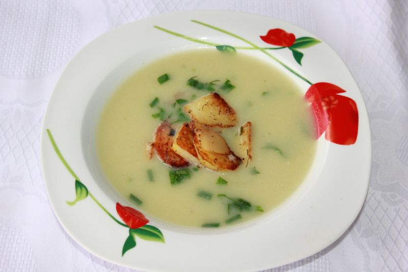 Krem z białych warzyw Krem z białych warzyw