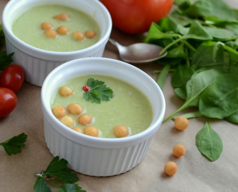 Krem z brokuła z serkiem topionym