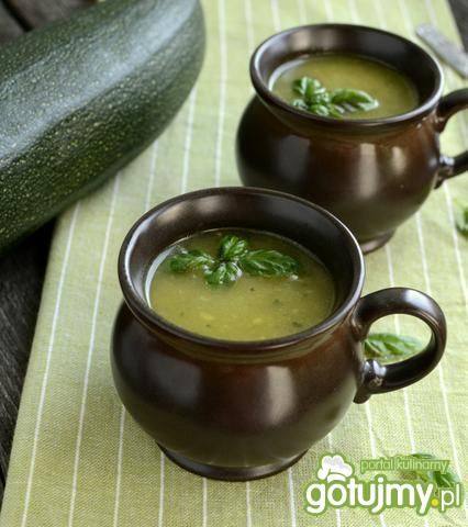 Krem z cukinii z curry