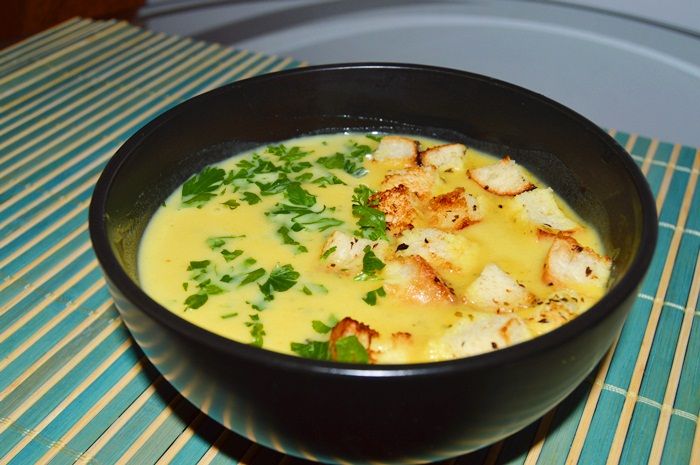 krem z cukinii z serkiem Mascarpone