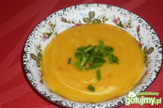 Krem z dyni na ostro