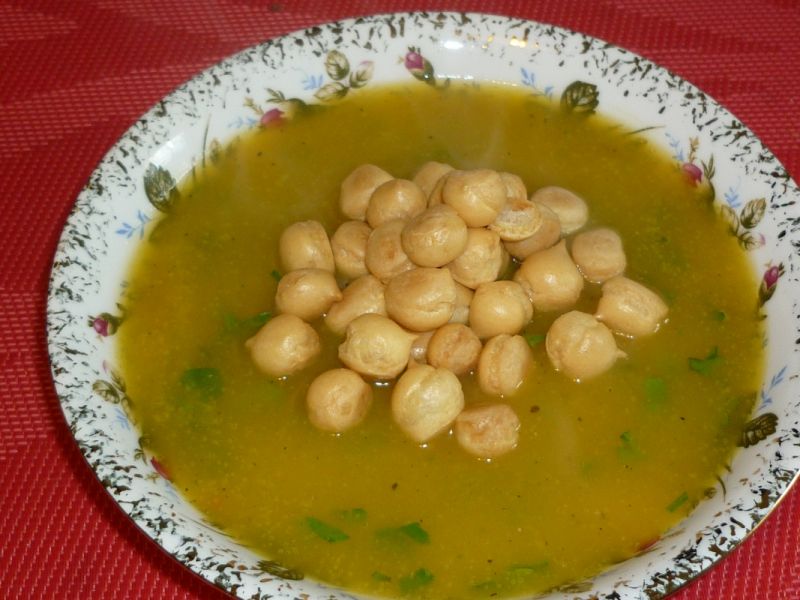 Krem z dyni z natką pietruszki Krem z dyni z natką pietruszki