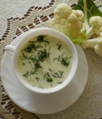 Krem z kalafiora do popijania :