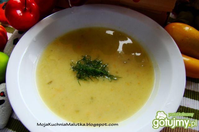 Krem z kiszonych ogórków 