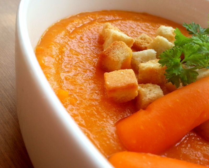 Krem z marchwi