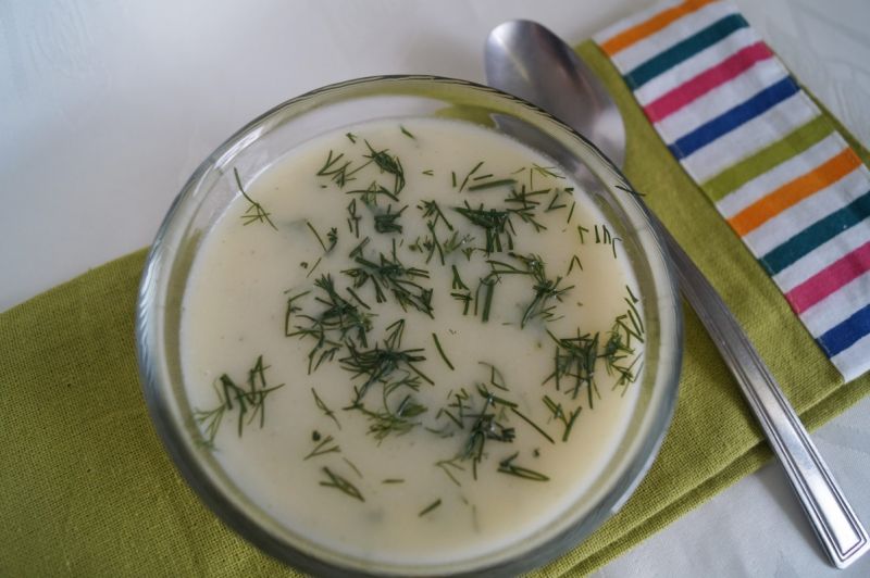 Krem z młodego kalafiora z mascarpone Krem z młodego kalafiora z mascarpone