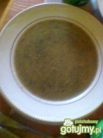 krem z pieczarek z bazylią