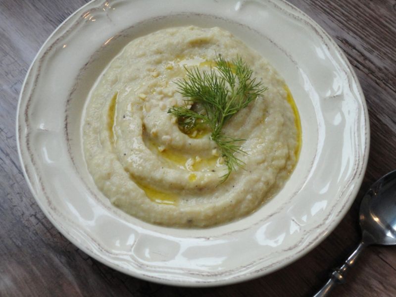Krem z pieczonego selera  Krem z pieczonego selera