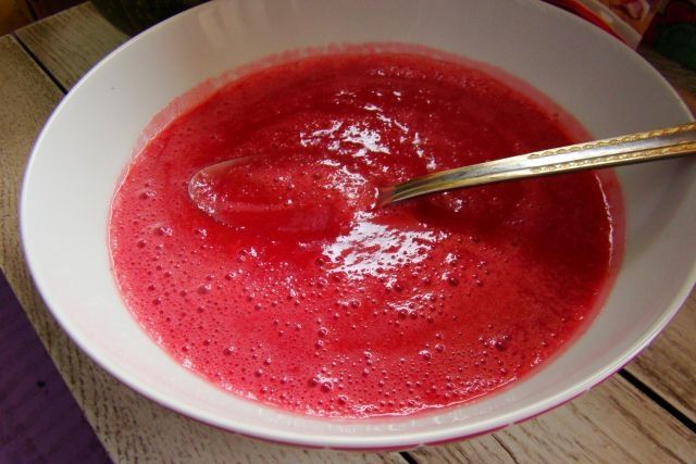 Krem z pieczonych buraków 