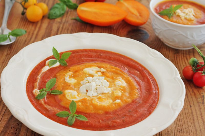Krem z pieczonych pomidorów Krem z pieczonych pomidorów