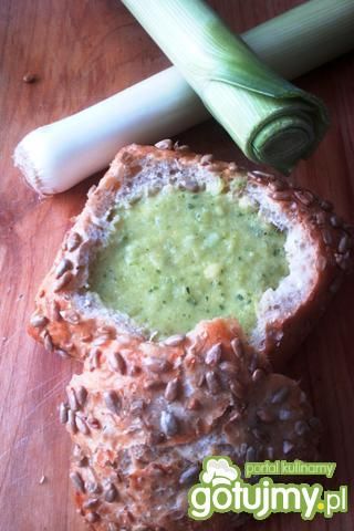krem z pora i cukinii krem z pora i cukinii