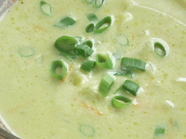 Krem z pora z ziemniakami