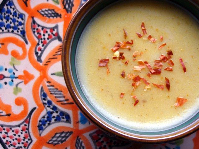 Krem ze słodkich ziemniaków na orientalną nutę