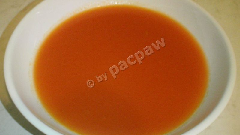 Krem ze świeżych pomidorów