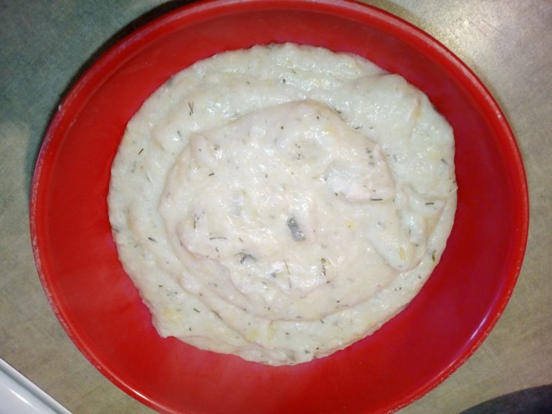 Krem ziemniaczano-porowy na kurczaku