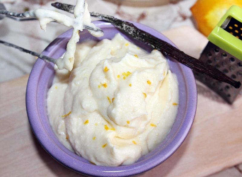 Krem/masa z serka waniliowego z nutą cytryny Krem/masa z serka waniliowego z nutą cytryny