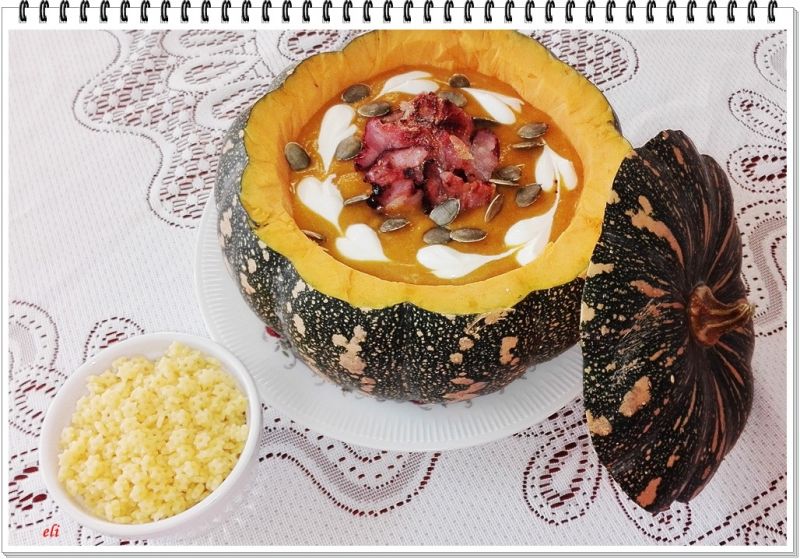 Kremowa zupa Eli dyniowo cebulowa 