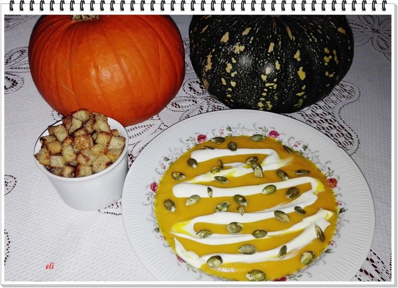 Kremowa zupa Eli dyniowo kokosowa Kremowa zupa Eli dyniowo kokosowa