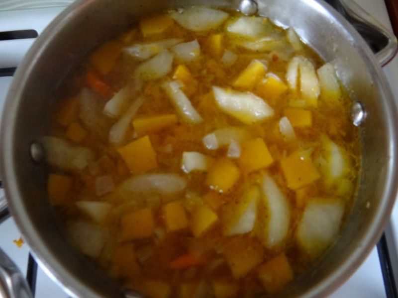 Kremowa zupa z dyni wg Megg