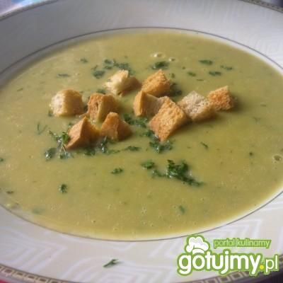 Kremowa zupa z fasolki szparagowej