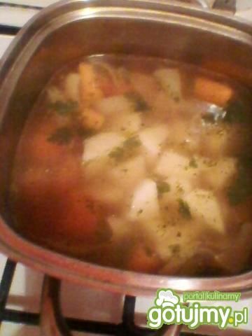 Kremowa zupa z trzech warzyw