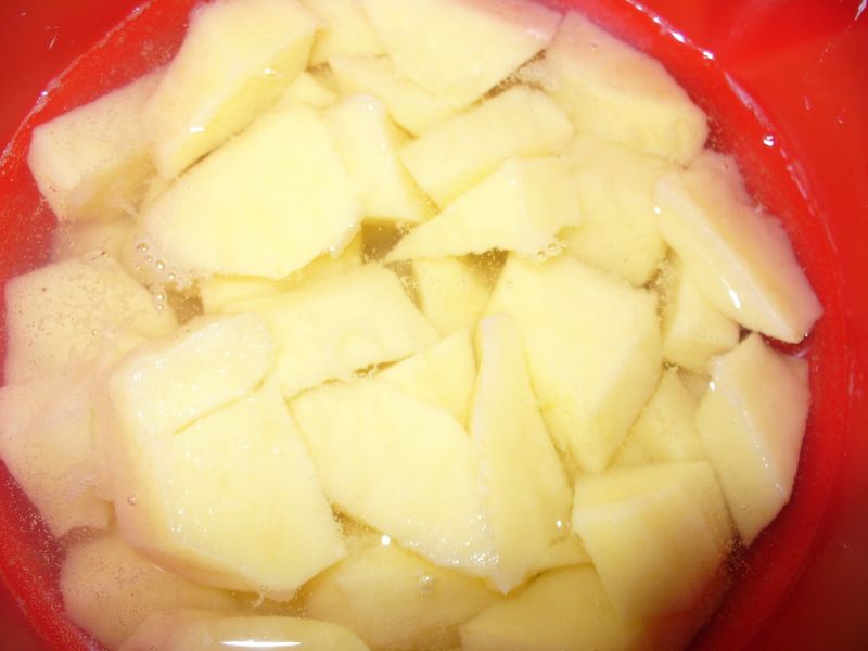 Kremowa zupa z ziemniakmi