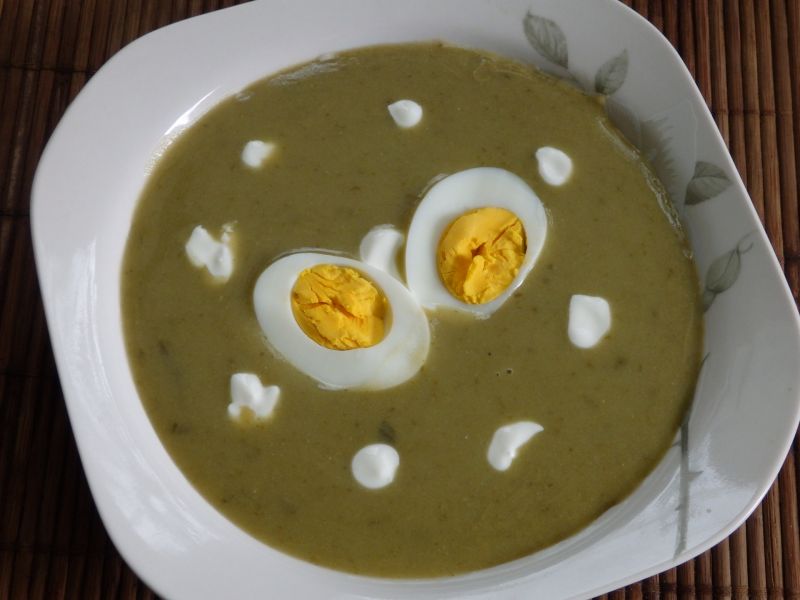 Kremowa zupa ziemniaczano-szczawiowa Kremowa zupa ziemniaczano-szczawiowa