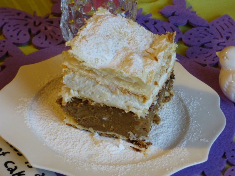 Kremówka kawowa Kremówka kawowa