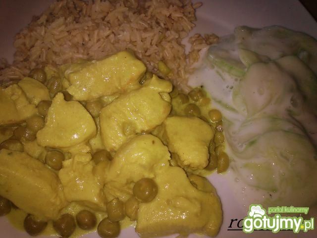 Kremowy kurczak curry Kremowy kurczak curry