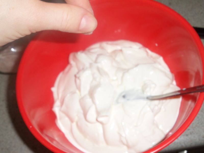 Kremowy serek z jogurtu