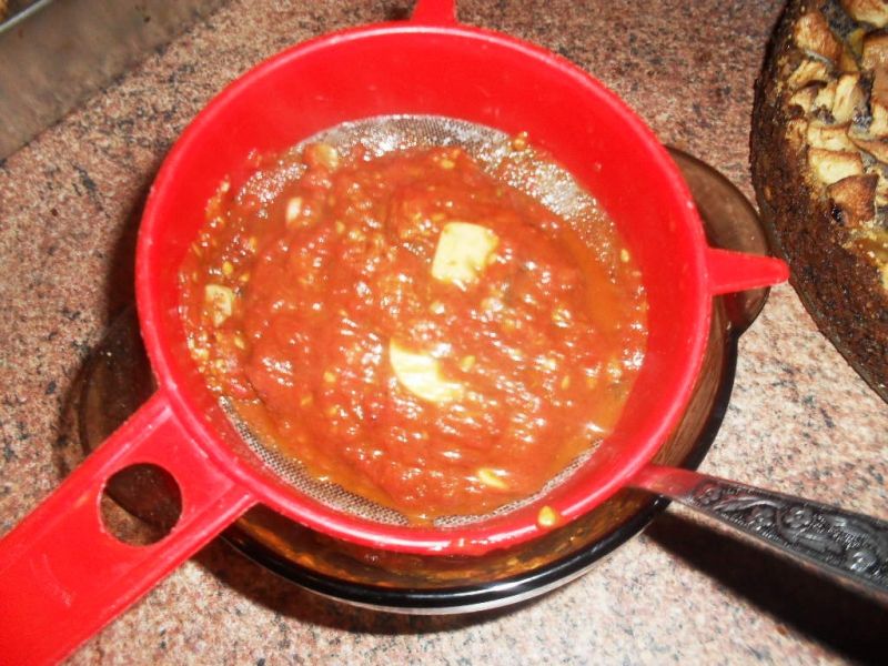Kremowy sos ze świeżych pomidorów 
